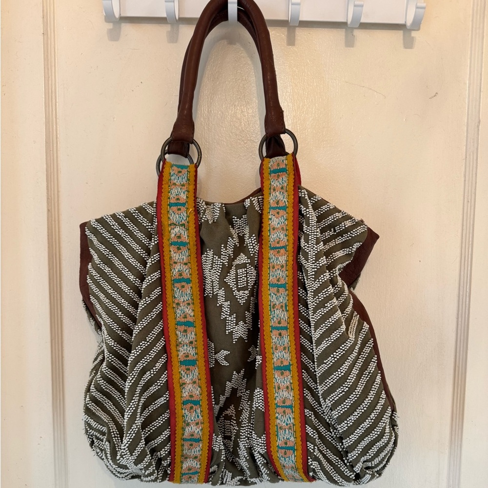 Boho beaded bag from Anthropology mid 00’s